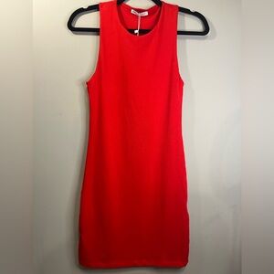 Zara Vibrant Red Mini Dress
